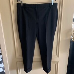 Like new. J Crew 365 Suiting Cropped Pants with Cuffs (14)
